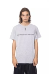 Nicolo Tonetto Round Neck Printed  T-shirt In Grey