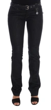 Costume National Cotton Stretch Slim Fit Women's Jeans In Blue