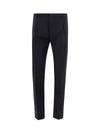 Valentino Blue Wool Jeans & Pant In Blue