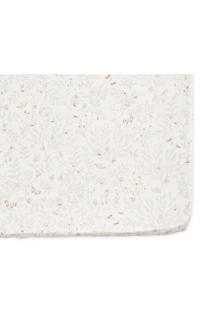 Pehr Organic Cotton Crib Sheet In Garden