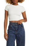 BP. BP. COMPACT RIB CROP BABY TEE