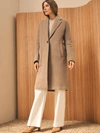 Faherty The Atlantic Knit Coat In Cappuccino