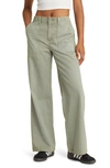 BP. BP. UTILITY HIGH WAIST WIDE LEG PANTS