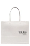 We-ar4 The Surplus Tote Bag In Natural Pearl Grey