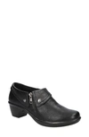 Easy Street Darcy Bootie In Black/ Black Croco