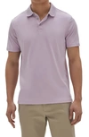 Robert Barakett Twain Medallion Print Polo In Purple