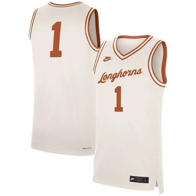 Nike Men's College Replica Retro (texas) Basketball Jersey In Brown