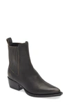 Golden Goose Debbie Pointed Toe Chelsea Boot In Black