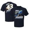 LEGACY MOTOR CLUB TEAM COLLECTION LEGACY MOTOR CLUB TEAM COLLECTION NAVY ERIK JONES BLISTER T-SHIRT