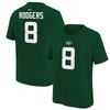 NIKE YOUTH NIKE AARON RODGERS GREEN NEW YORK JETS PLAYER NAME & NUMBER T-SHIRT