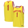 UNDER ARMOUR UNDER ARMOUR #1 GOLD MARYLAND TERRAPINS REPLICA BASKETBALL JERSEY