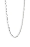 TOM WOOD TOM WOOD RUE DUO CHAIN NECKLACE