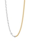 TOM WOOD RUE DUO CHAIN NECKLACE