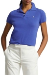 Ralph Lauren Slim Fit Cashmere Polo Shirt In Maidstone Blue