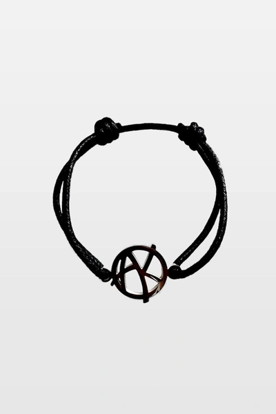 Akings Anarchy Logo Bracelet In Black