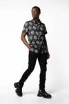 AKINGS AKINGS ANARCHY SATIN SHIRT