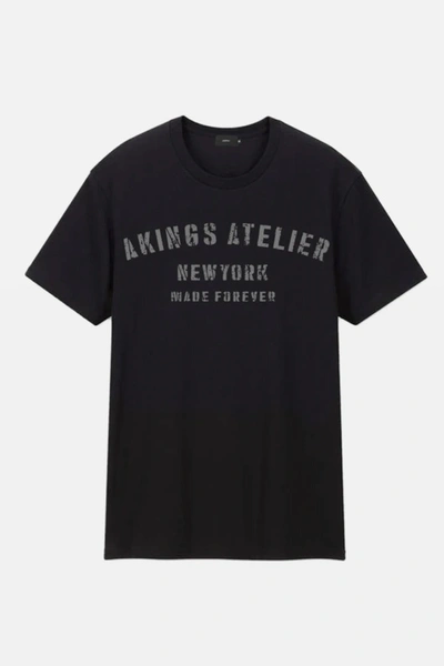 Akings Atelier T-shirt In Black