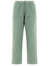 Brain Dead Double-knee Straight Pants In Green