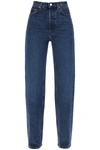 Totême Toteme Organic Denim Classic Cut Jeans In Blue