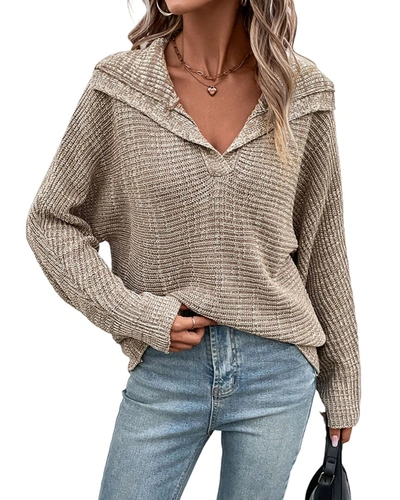 Sarah Woodz Sweater In Brown