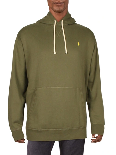 Polo Ralph Lauren Big & Tall Mens Sweatshirt Pullover Hoodie In Green