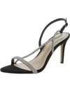 VINCE CAMUTO LUANNA WOMENS SUEDE RHINESONE HEELS