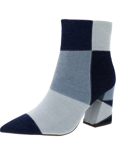 Madden Girl Cody-p Womens Ankle Boots In Blue