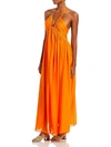 CULT GAIA SLOANE WOMENS HALTER DRESS COVER-UP