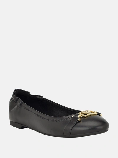 Guess Factory Huntly Ballet Flats In Black