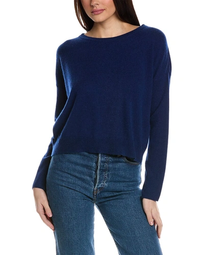 Brodie Cashmere Luna Cashmere Sweater In Blue