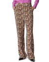 Equipment Aeslin Floral-print Silk Trousers In White