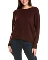 Vince Camuto Plus Size Crewneck Sweater In Red