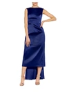 AIDAN MATTOX WOMENS BOW SIDE-ZIP COCKTAIL AND PARTY DRESS