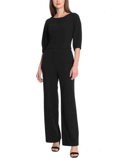 Maggy London Womens Crepe Formal Jumpsuit In Multi