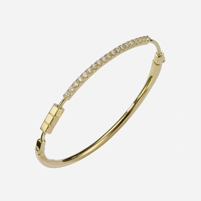 Ame Âme Totem 18k Yellow Gold, Lab-grown Diamond 0.75ct. Tw. Wrist Cuff