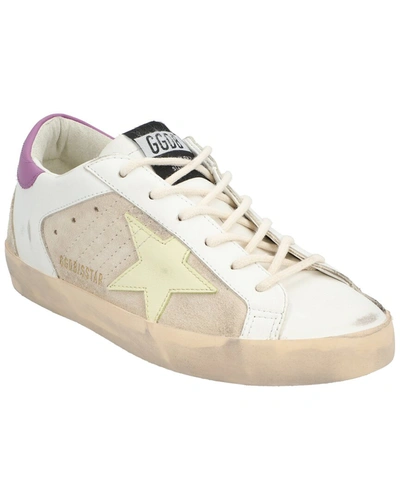 Golden Goose Super Star Leather Sneaker In Multi