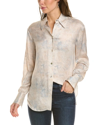 Vince Marble Shirt In White