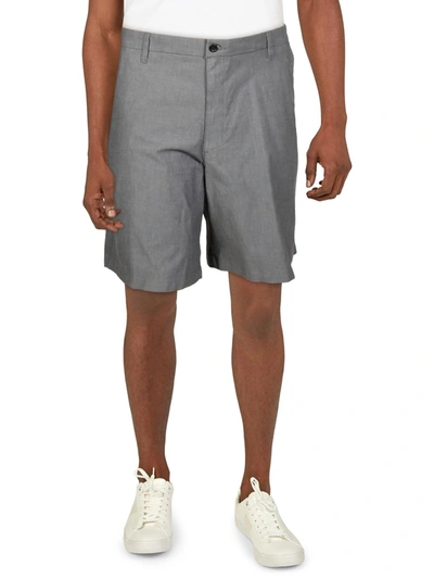 Dockers Big & Tall Mens Stretch Flexible Casual Shorts In Grey