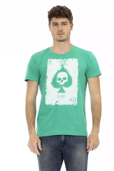 Trussardi Action Cotton Men's T-shirt In Green