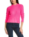 WISPR CABLE SILK-BLEND SWEATER