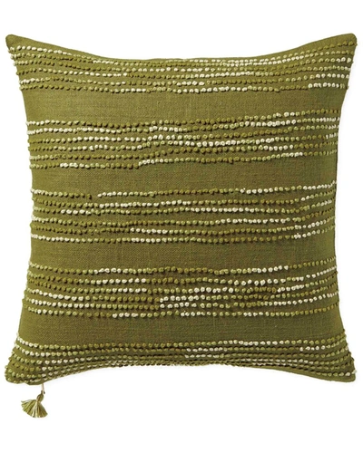 Serena & Lily Pryce Pillow Cover In Green