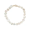 Olivia & Pearl Mini Keshi Pearl Bracelet In Mkb/ss