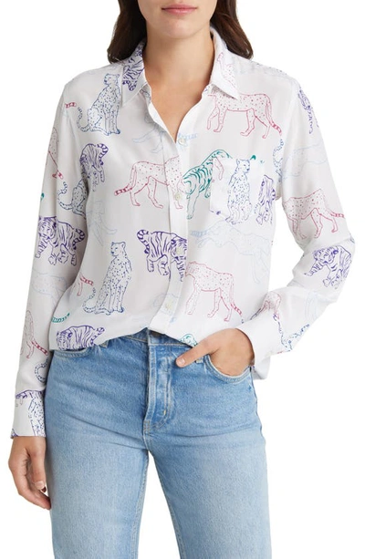 Rails Kate Wildcat Button-front Shirt In Multi