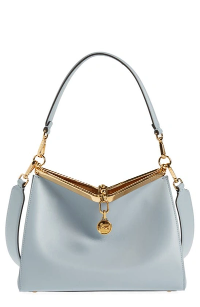 Etro Medium Vela Shoulder Bag In Blue