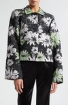 STINE GOYA KIANA FLORAL METALLIC JACKET