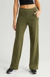 Zella Impress High Waist Pants In Olive Night