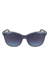 LONGCHAMP 53MM GRADIENT CAT EYE SUNGLASSES