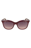 LONGCHAMP 53MM GRADIENT CAT EYE SUNGLASSES