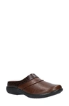 Easy Street Swing Comfort Mules Women's Shoes In Tan/brown Croco