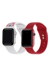 THE POSH TECH SILICONE BAND WITH BUCKLE FOR APPLE WATCH